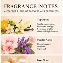 50ml Floral Perfume for Women – Fresh & Sweet Fragrance