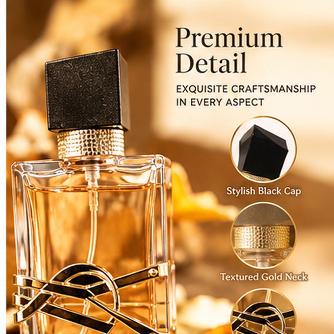 50ml Floral Perfume for Women – Fresh & Sweet Fragrance