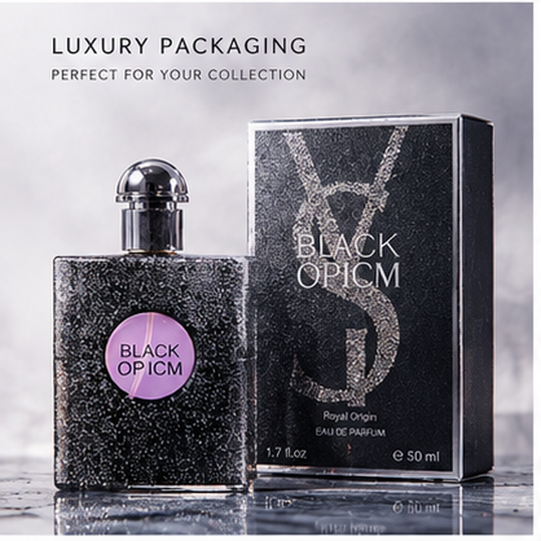 Aurelia Maison Black Opicm Eau de Parfum – Elegant Long-Lasting Luxury Perfume, 50ml