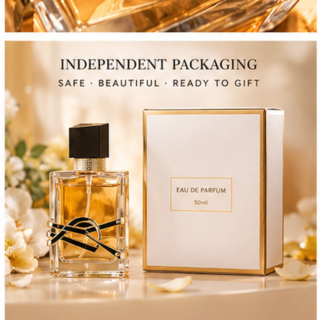 50ml Floral Perfume for Women – Fresh & Sweet Fragrance