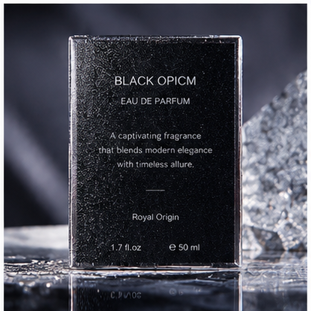 Aurelia Maison Black Opicm Eau de Parfum – Elegant Long-Lasting Luxury Perfume, 50ml