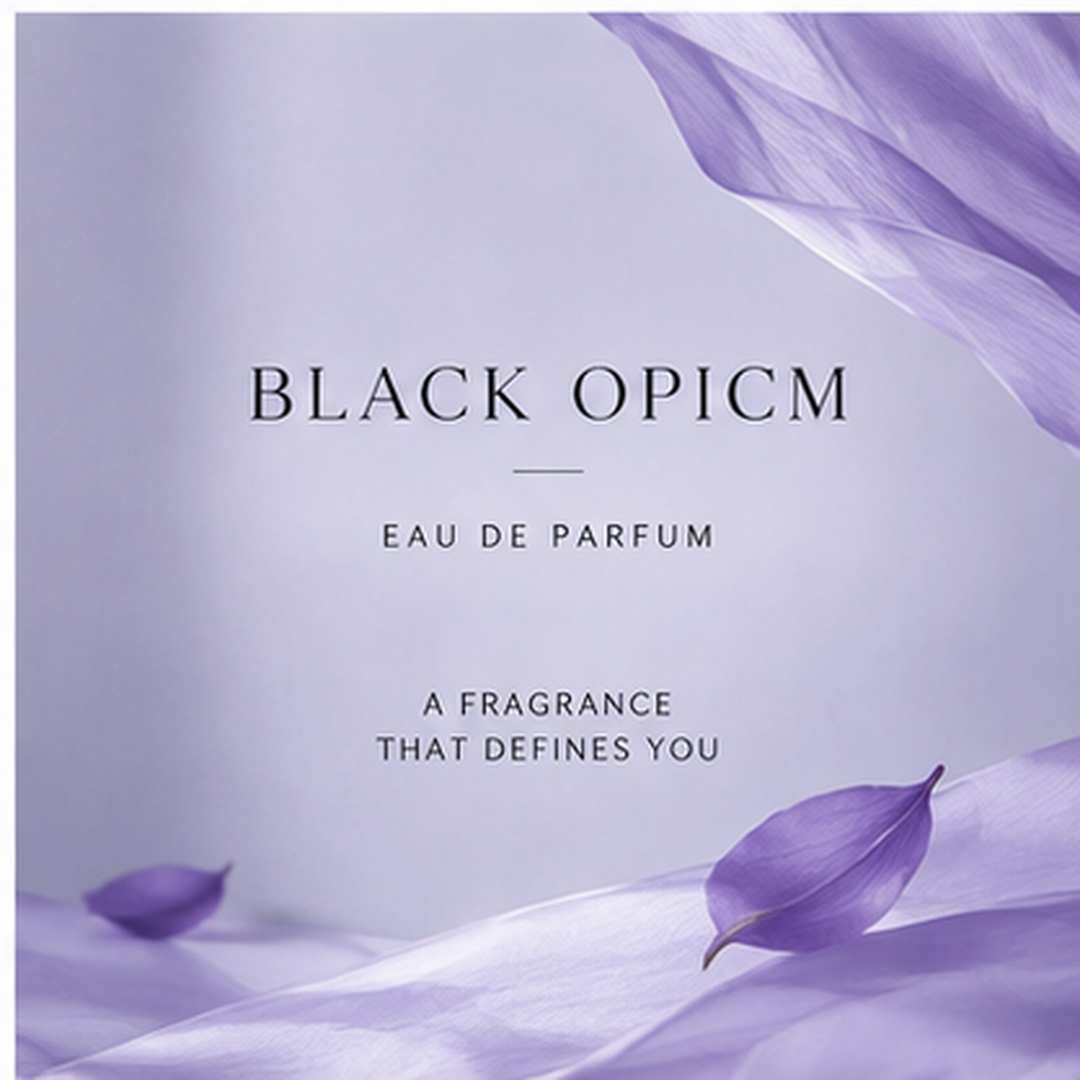 Aurelia Maison Black Opicm Eau de Parfum – Elegant Long-Lasting Luxury Perfume, 50ml