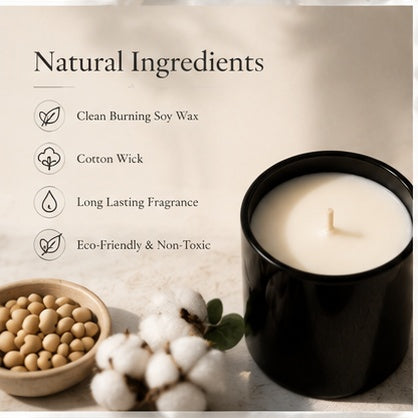 Aurelia Maison Luxury Scented Candle – Hand Poured Soy Wax Candle with Elegant Fragrance for Home, Bedroom & Relaxation | Premium Aromatherapy Candle Gift