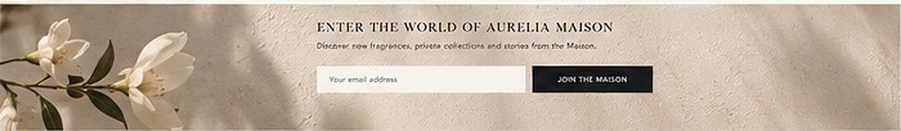 ENTER THE WORLD OF AURELIA MAISON